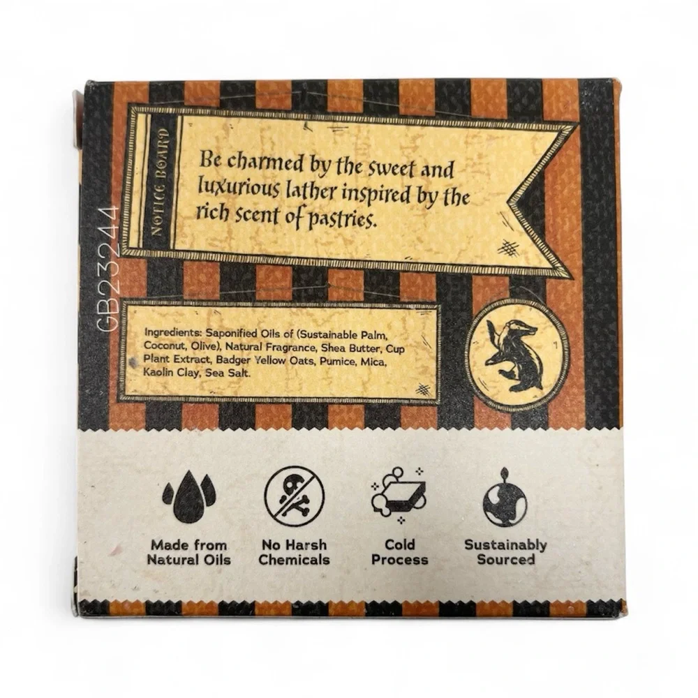 Dr. Squatch Harry Potter Hufflepuff Lather of the Loyal Soap 5 oz Medium Grit